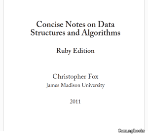 Concise Notes on Data Structures and Algorithms Author Christopher Fox